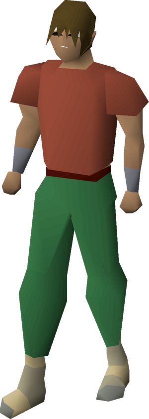 Mummy's feet equipped male.png