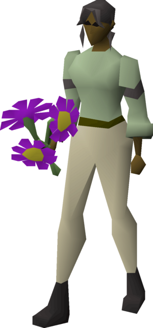 Purple flowers equipped female.png