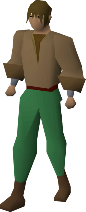 Fremennik brown shirt equipped male.png