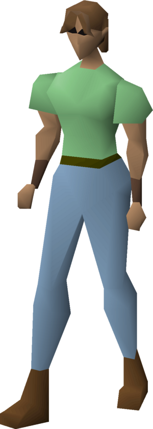Adventurer's vambraces equipped female.png