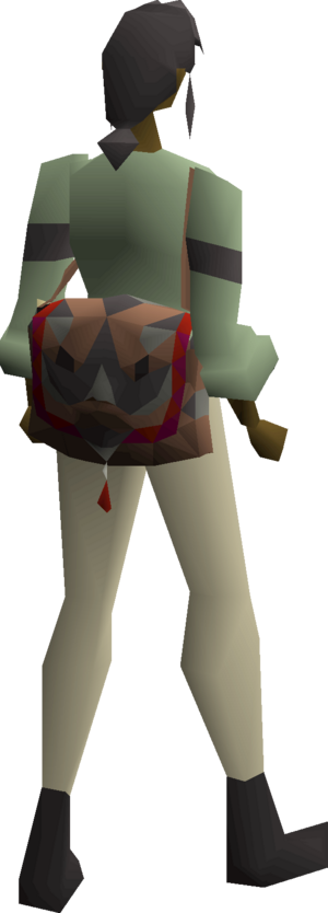 Lost bag (red) equipped female.png