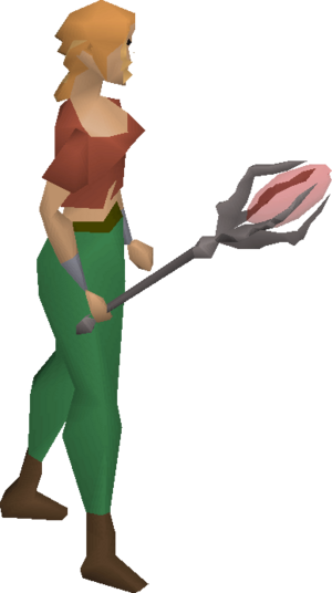 Void knight mace equipped female.png