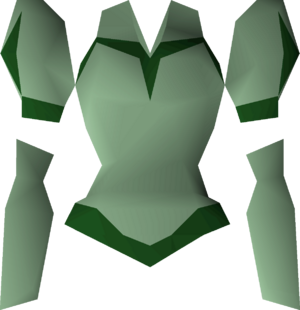 Green elegant blouse detail.png