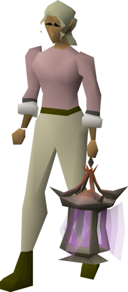 File:Abyssal lantern (maple logs) equipped female.png