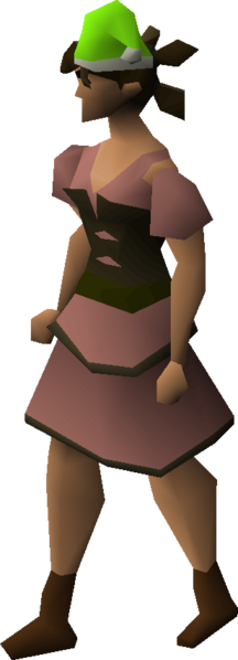 File:Lime santa hat equipped female.png